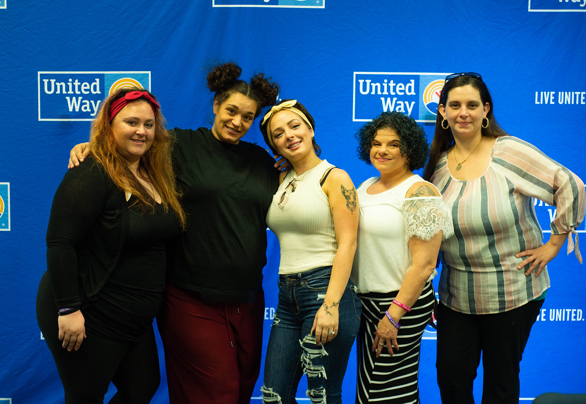 An image of Resource Fair attendees during Capital Area United Way's Women Empowering Women Event