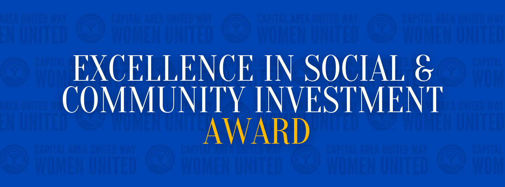 Excellence in Social and Community Investment Award